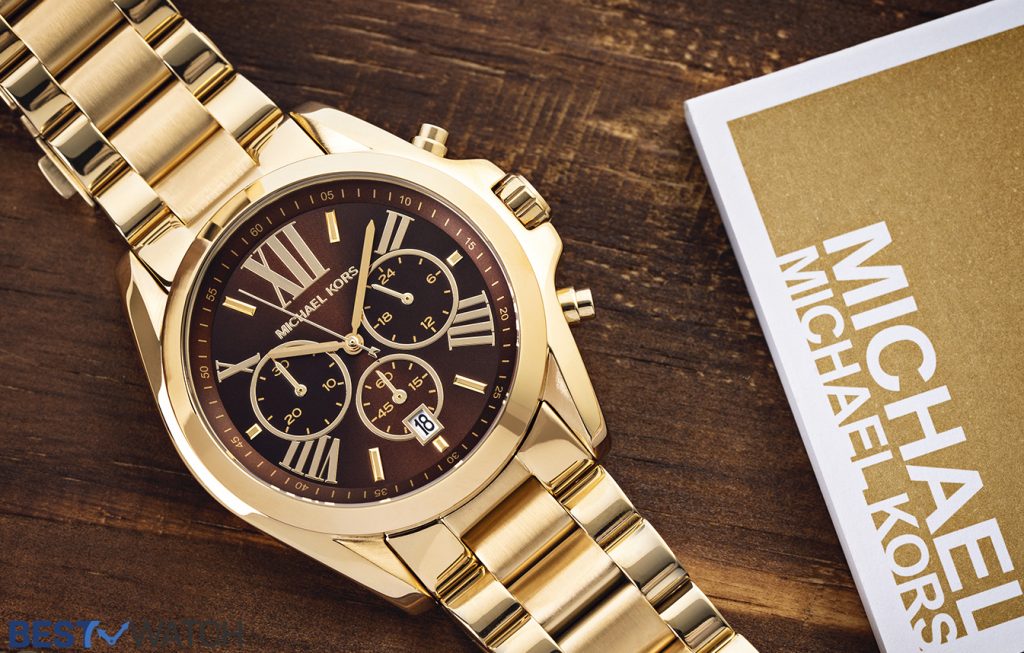 Watches World LTD  At Brandfield you buy the best Michael Kors watches  like this Michael Kors Maci Watch MK3903 This watch has a quartz  timepiece The clock face is gold tone