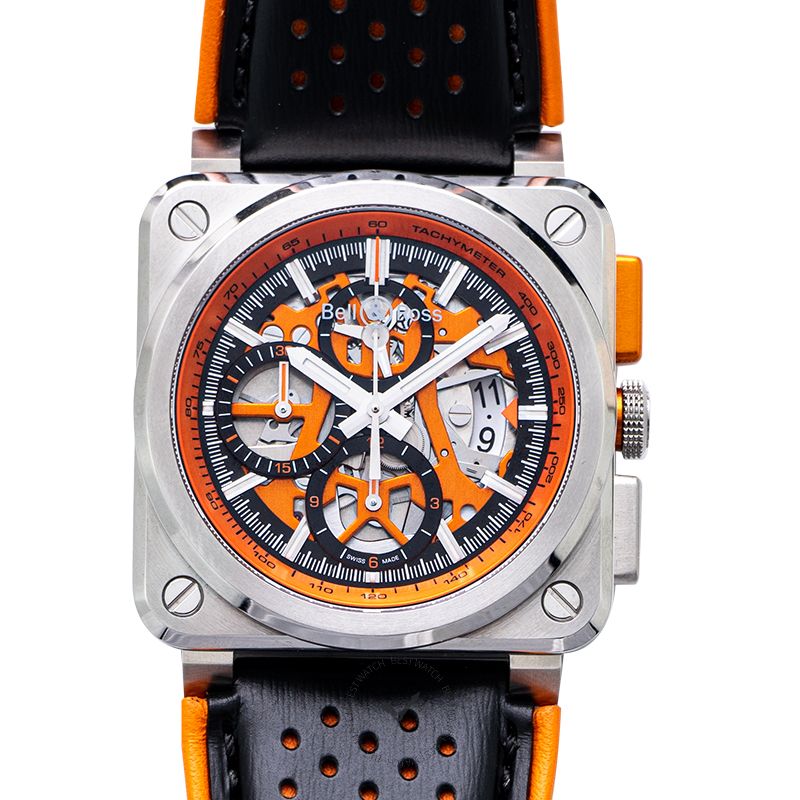 Bell & Ross Instruments BR0394-SC-ORA/SCA