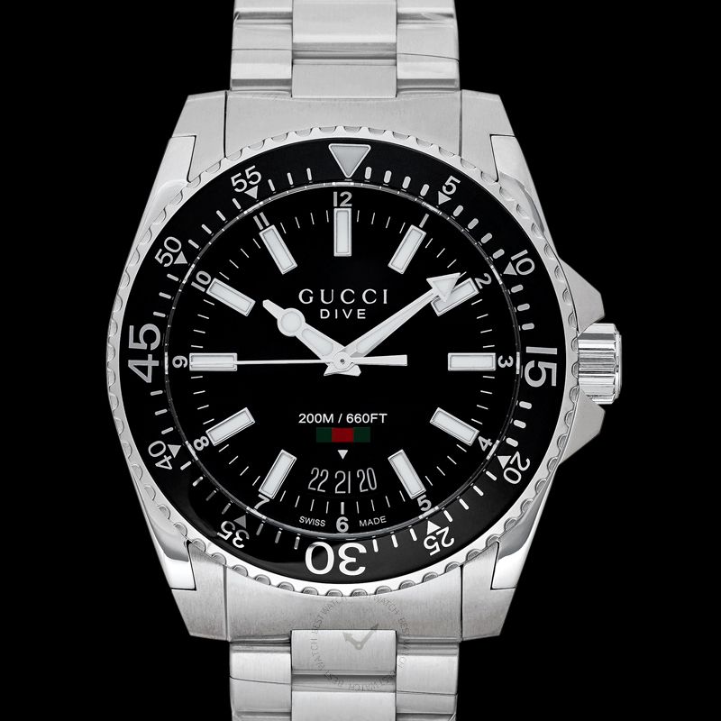 Gucci Dive YA136301 40mm Men's Watch 