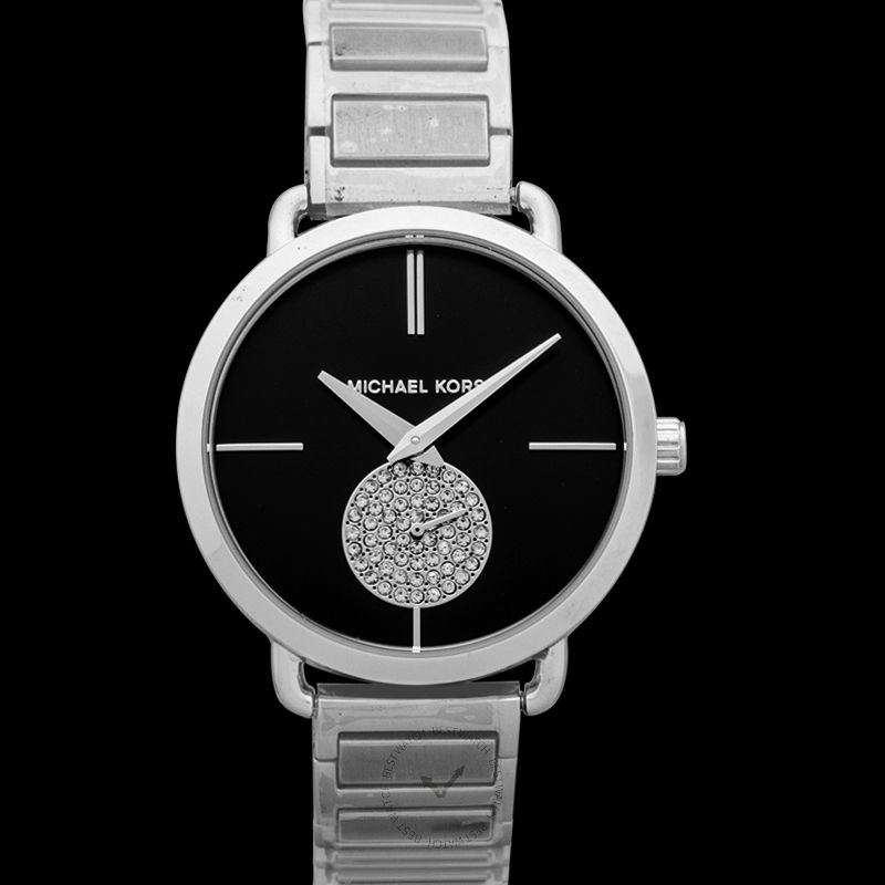 michael kors women's portia stainless steel bracelet watch 36mm