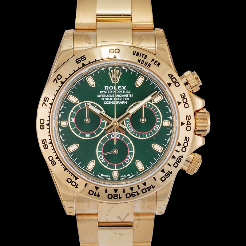 Rolex Cosmograph Daytona 116508/Green Men's Watch for Sale Online ...