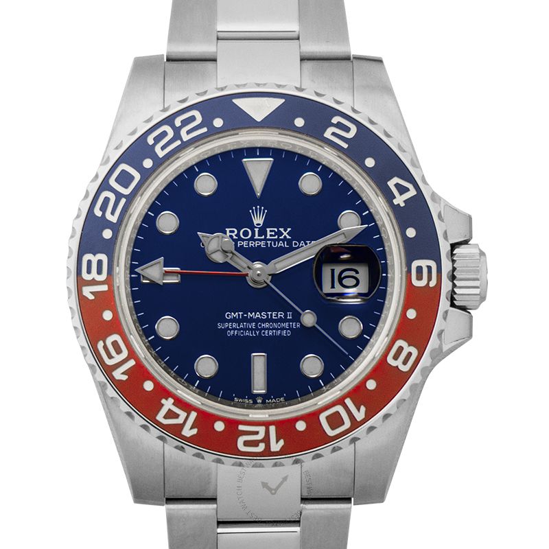 rolex gmt master ii mens automatic watch