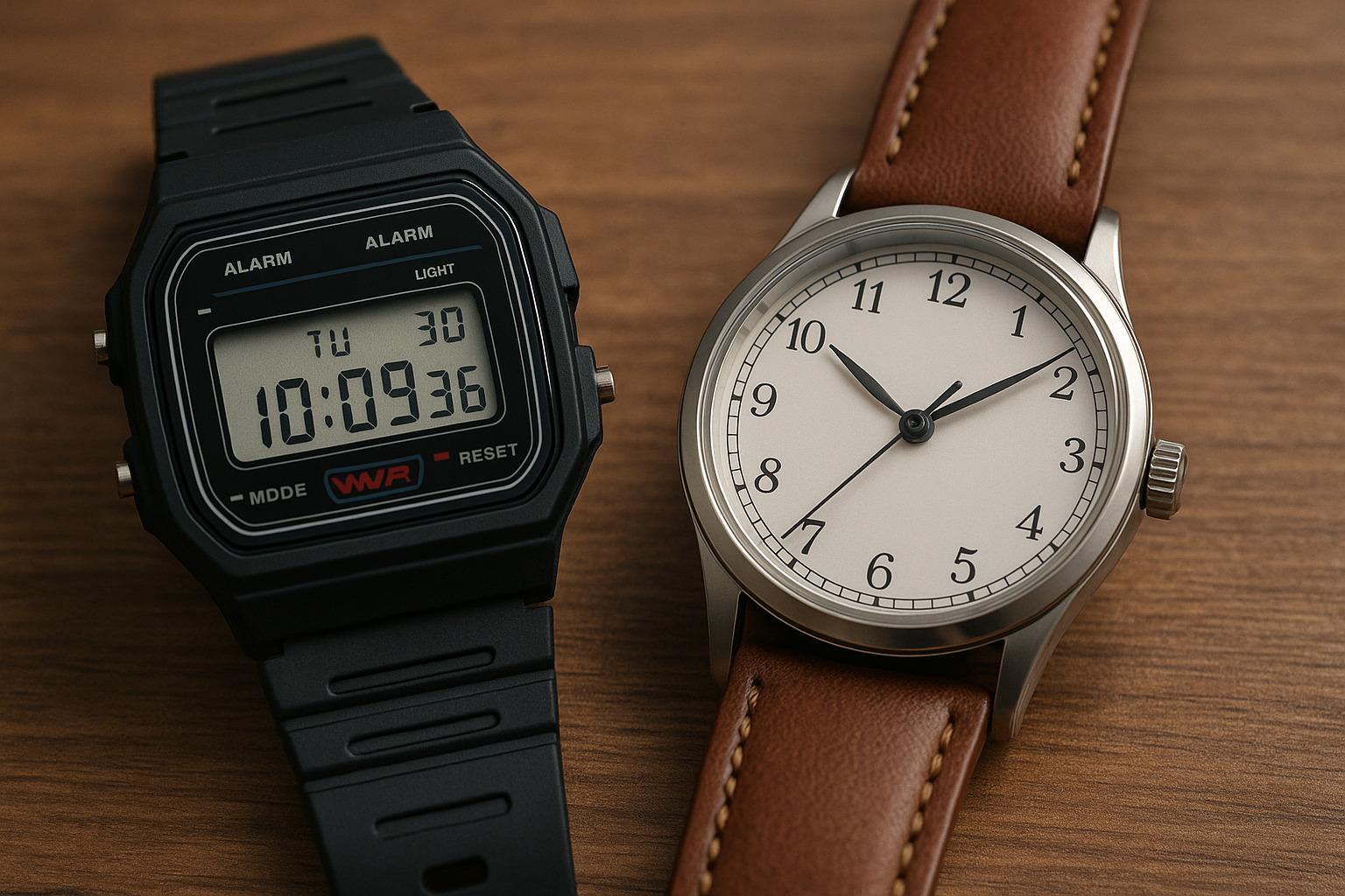 Digital vs. Analog Watches: Which Fits Your Lifestyle?